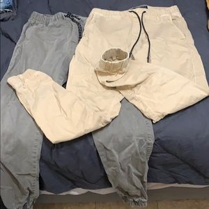 ‼️ AMERICAN EAGLE Joggers‼️ EXTRA SMALL Grey Tan